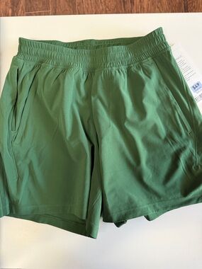 lululemon athletica Men's Green Athletic Shorts